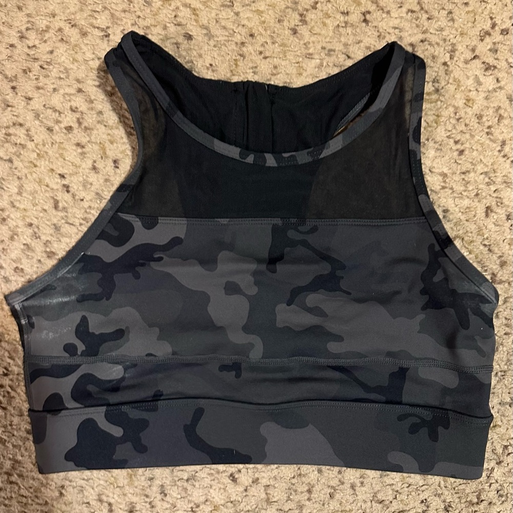 ZYIA Camo Print Women's Sports Bra
